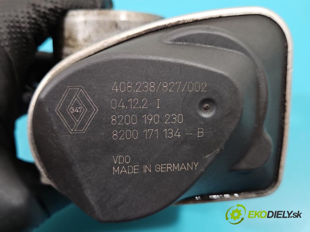 Renault Scenic II 2003-2009 1.6 16V 113 HP manual 83 kW 1598 cm3 5- klapka 8200190230 (Škrtiace klapky)