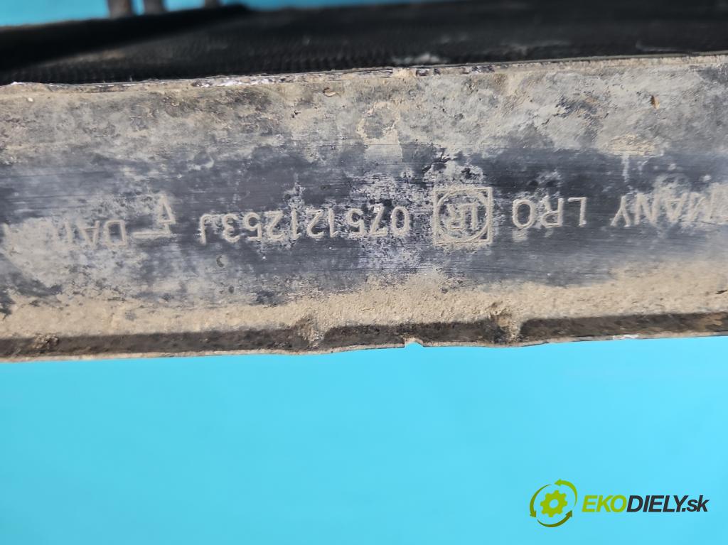 Vw LT I 1975-1996 2.4d 95 hp manual 70 kW 2383 cm3 5- Chladič vody 075121253J (Chladiče vody)