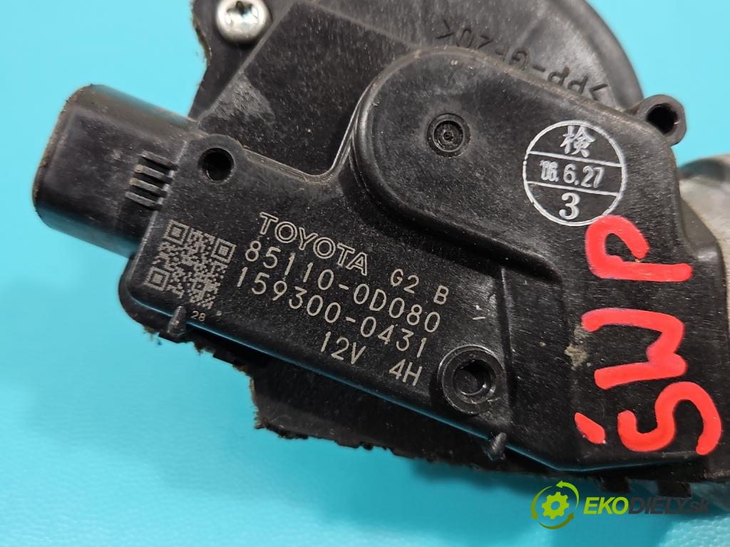 Toyota Yaris II 2005-2011 1.3 vvti 87 hp automatic 64 kW 1298 cm3 5- motor stěračů přední 159300-0431