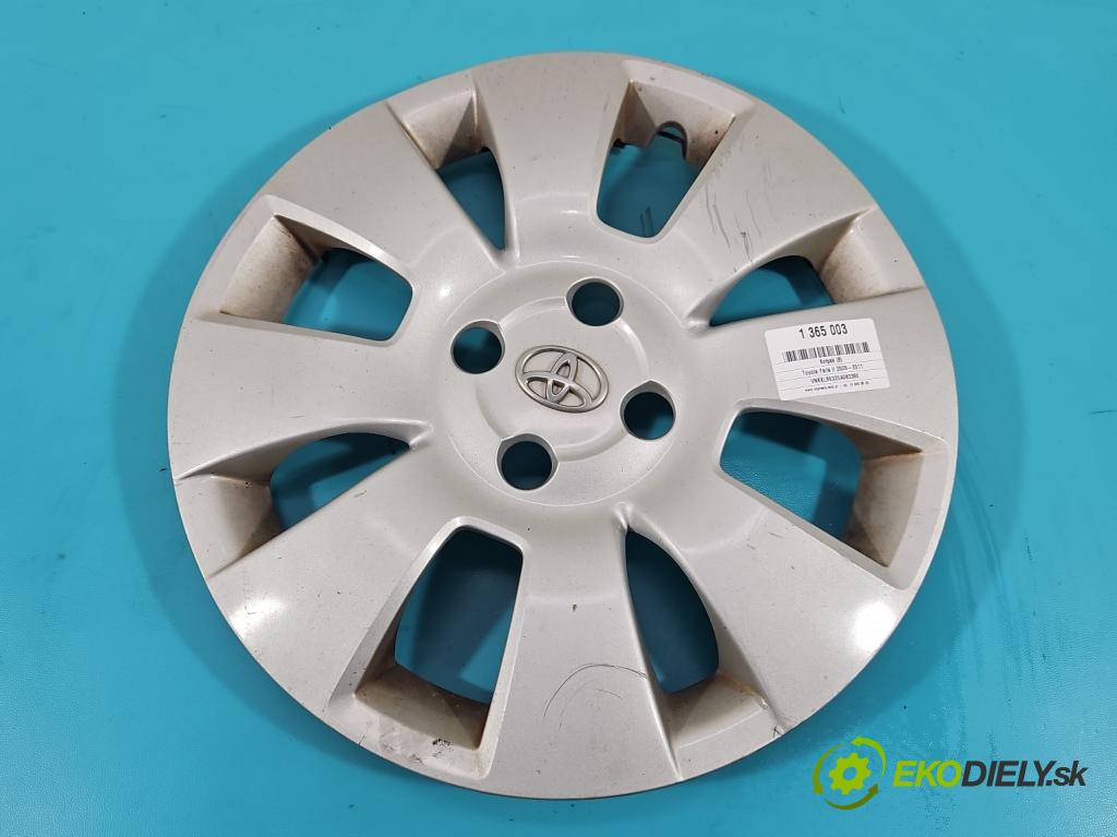 Toyota Yaris II 2005-2011 1.3 vvti 87 HP automatic 64 kW 1298 cm3 5- puklica 42602-0D080 (Puklice)