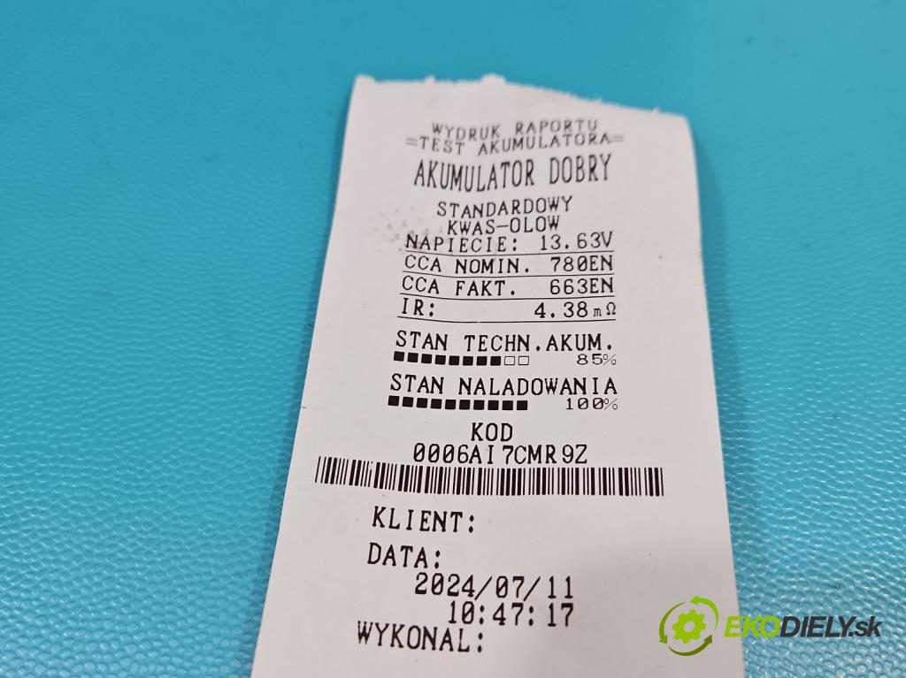 Daewoo Lanos 1.5 16V 99 HP manual 73 kW 1498 cm3 5- Akumulator automobilovy