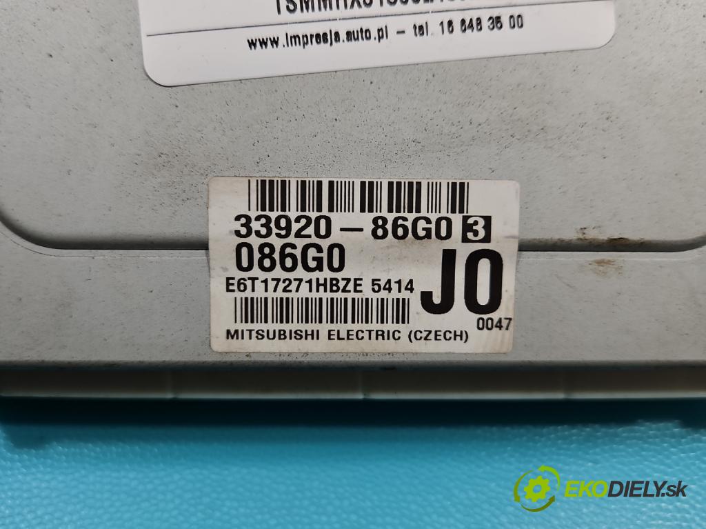 Suzuki Ignis 1.3 16V 94 hp manual 69 kW 1328 cm3 5- řídící jednotka motoru 33920-86G0