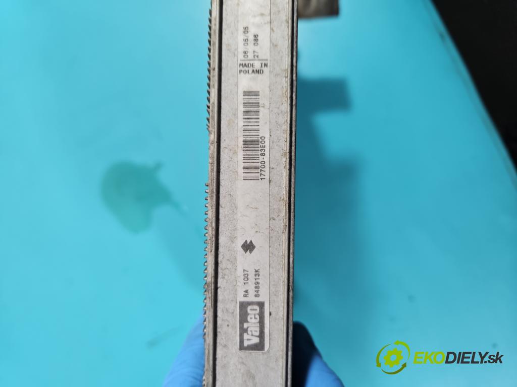 Suzuki Ignis 1.3 16V 94 HP manual 69 kW 1328 cm3 5- chladič voda:  (Chladiče vody)