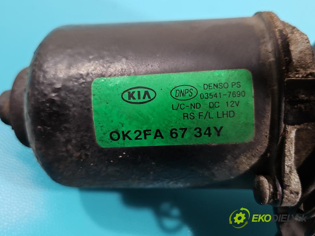 Kia Carens II 2002-2006 2.0 crdi 112KM manual 82,5 kW 1991 cm3 5- motor stěračů přední 03541-7690