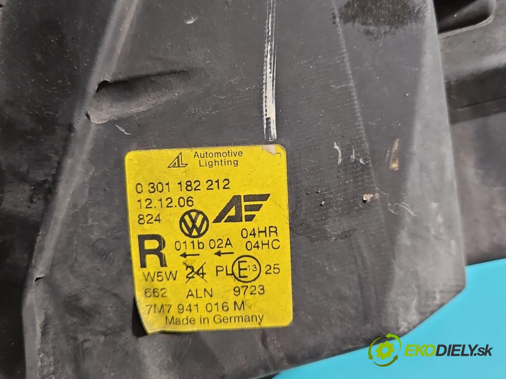 Seat Alhambra I 1996-2010 2.0 tdi 140 HP manual 103 kW 1968 cm3 5- Reflektor: pravý  (Pravé)