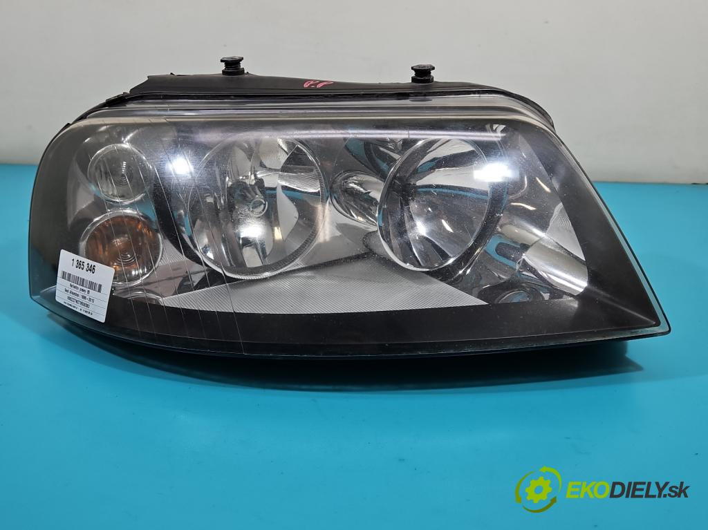 Seat Alhambra I 1996-2010 2.0 tdi 140 HP manual 103 kW 1968 cm3 5- Reflektor: pravý  (Pravé)