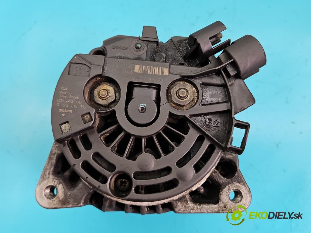 Citroen Xsara II 2000-2004 2.0 hdi 90 HP manual 66 kW 1997 cm3 5- Alternator 0124615002 (Alternátory)