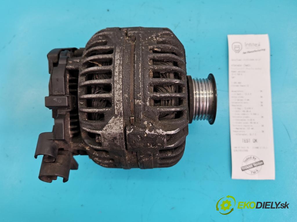 Citroen Xsara II 2000-2004 2.0 hdi 90 HP manual 66 kW 1997 cm3 5- Alternator 0124615002 (Alternátory)