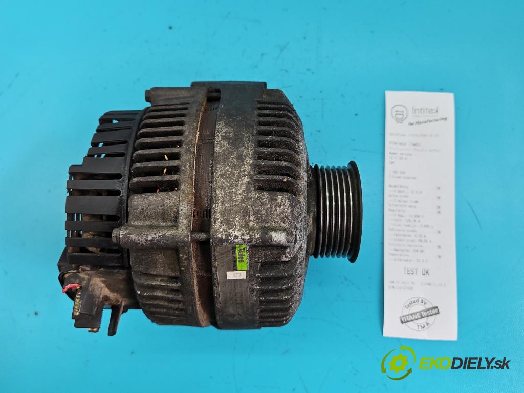 Citroen Evasion 1.9 TD 90 HP manual 66 kW 1905 cm3 5- Alternator 9618946480 (Alternátory)