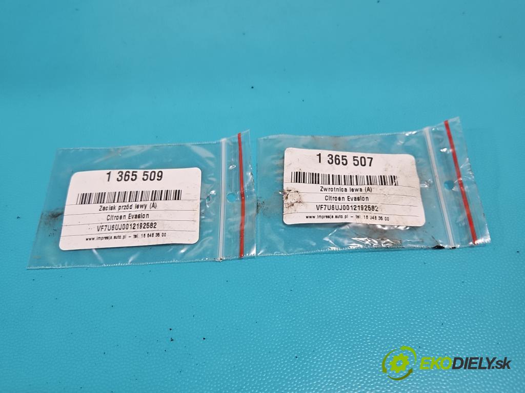 Citroen Evasion 1.9 TD 90 HP manual 66 kW 1905 cm3 5- náboj ľavé  (Náboje)