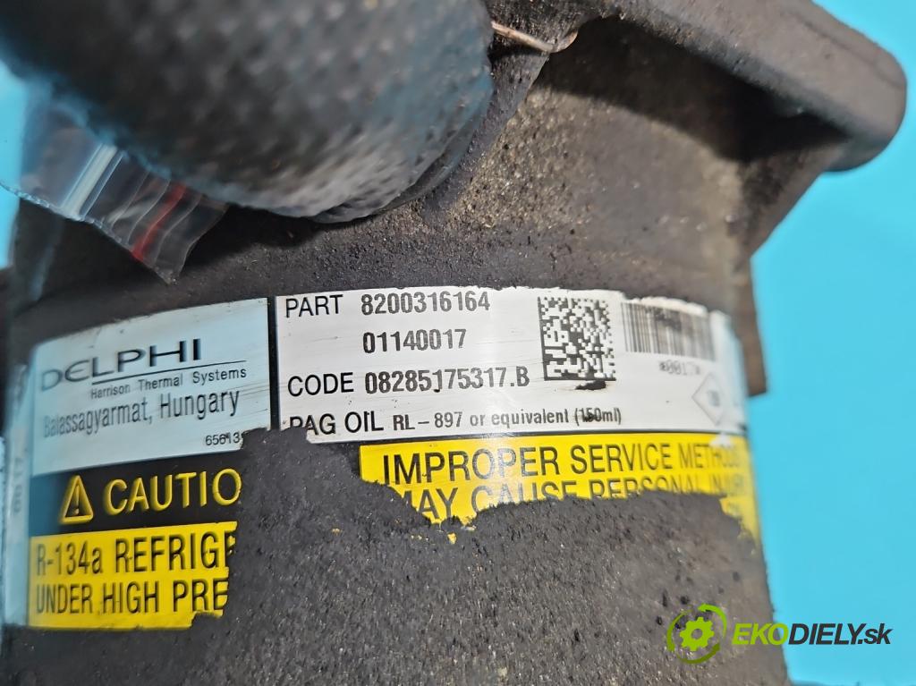 Renault Megane II 2003-2008 1.5 dci 106 HP manual 78 kW 1461 cm3 5- čerpadlo klimatizácie 8200316164