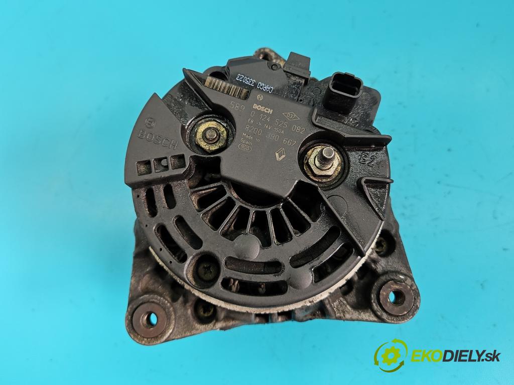 Renault Megane II 2003-2008 1.5 dci 106 hp manual 78 kW 1461 cm3 5- Alternator 8200390667 (Alternátory)