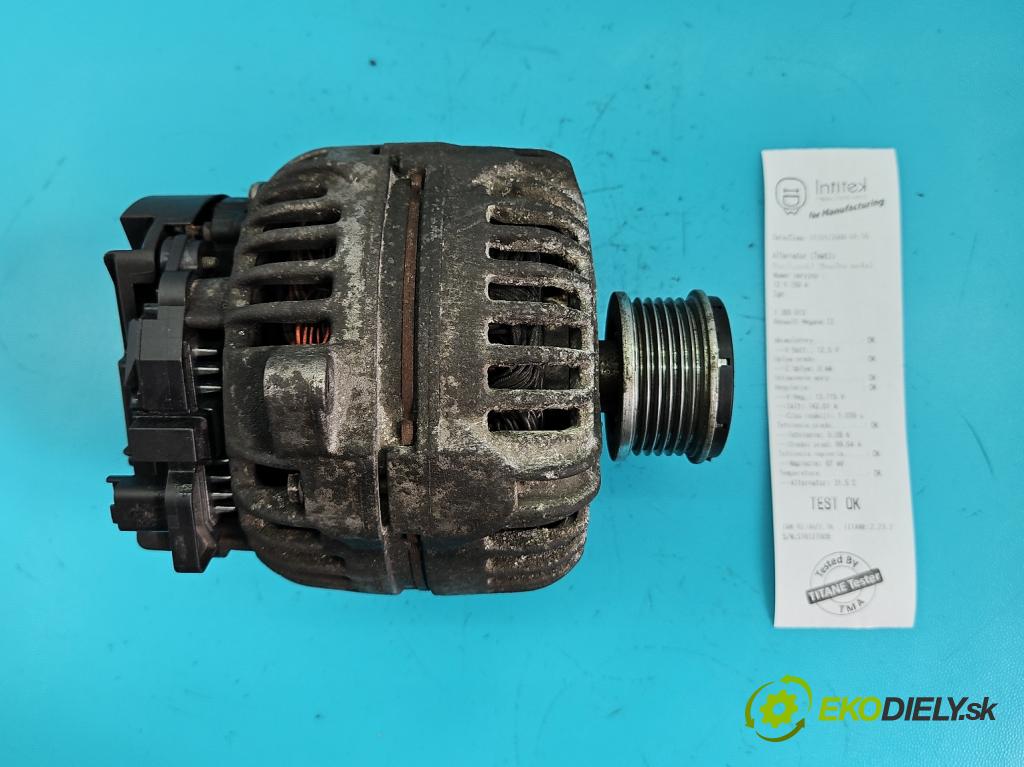 Renault Megane II 2003-2008 1.5 dci 106 hp manual 78 kW 1461 cm3 5- Alternator 8200390667 (Alternátory)