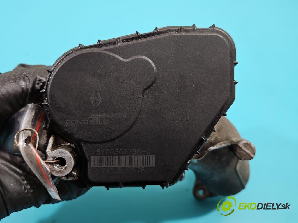 Renault Megane II 2003-2008 1.5 dci 106 HP manual 78 kW 1461 cm3 5- klapka 8200302798D (Škrtiace klapky)