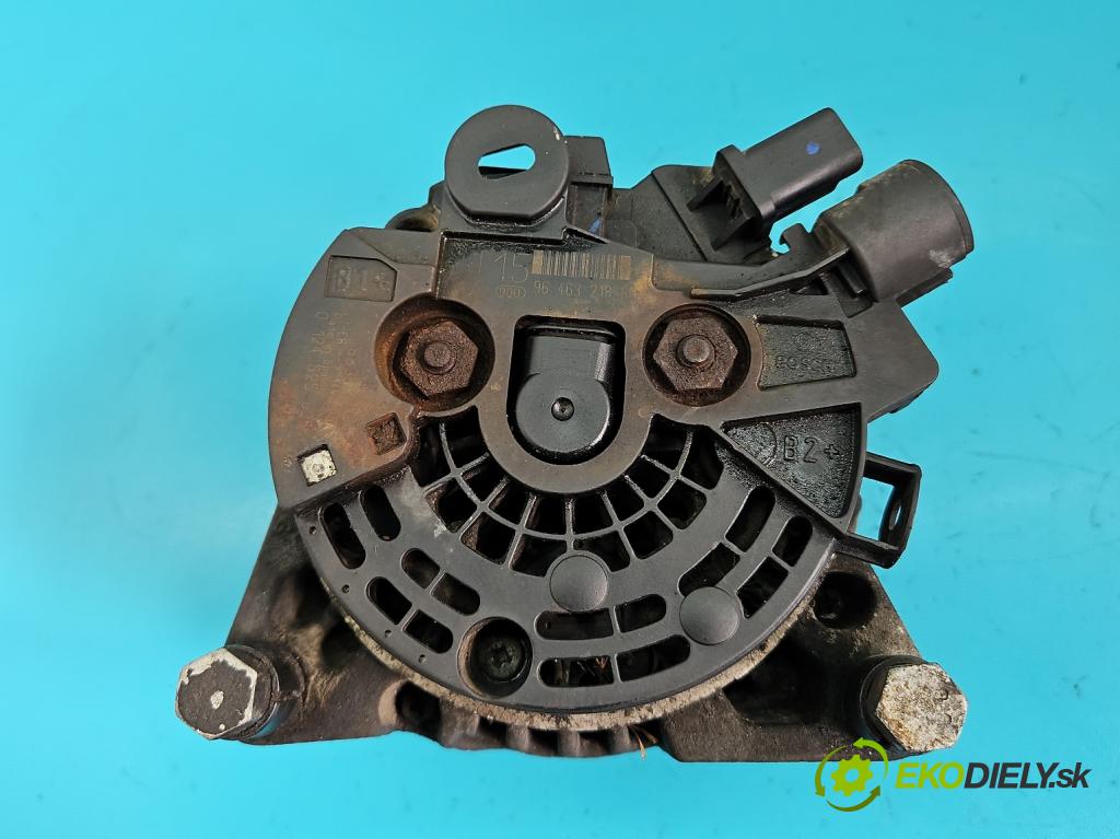Citroen C2 1.4 hdi 68 HP manual 50 kW 1398 cm3 3- Alternator 0124525035 (Alternátory)
