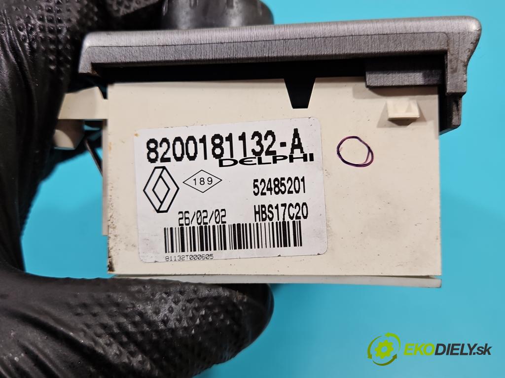Renault Laguna II 2001-2007 1.8 16V 120 HP manual 88 kW 1783 cm3 5- panel kúrenia 8200181132-A