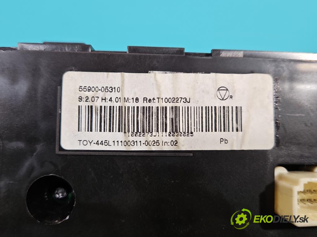 Toyota Avensis III T27 2009-2018 2.0 D4D 126 HP manual 93 kW 1998 cm3 5- panel kúrenia 55900-05310