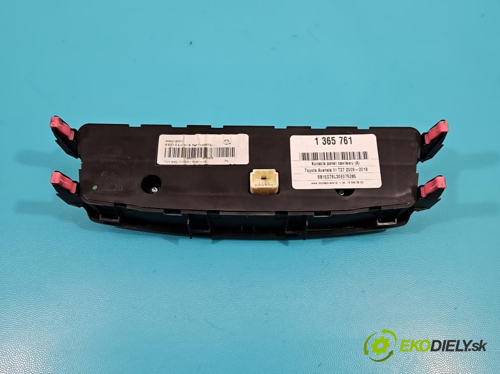 Toyota Avensis III T27 2009-2018 2.0 D4D 126 HP manual 93 kW 1998 cm3 5- panel kúrenia 55900-05310