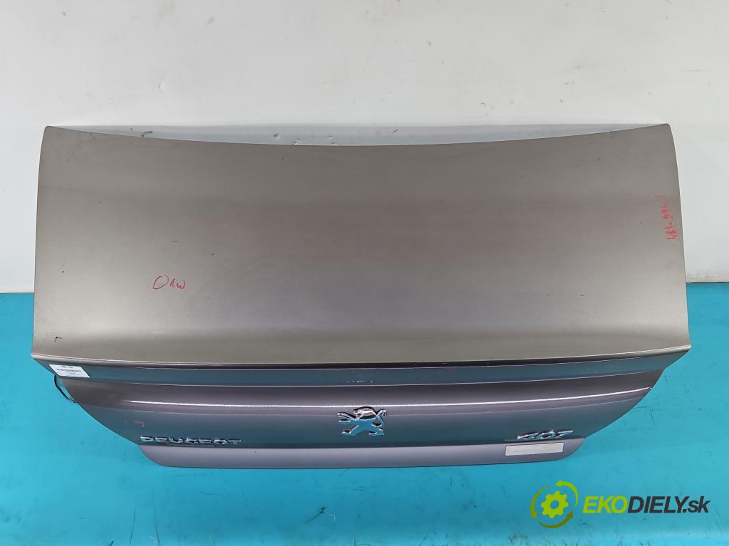 Peugeot 407 1.6 hdi 109 hp manual 80 kW 1560 cm3 4- zadní kufrové dveře  (Zadní kapoty)
