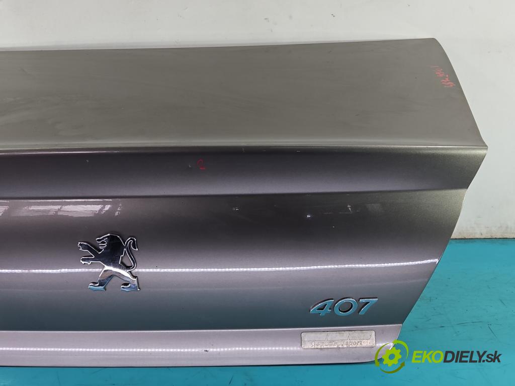 Peugeot 407 1.6 hdi 109 hp manual 80 kW 1560 cm3 4- zadní kufrové dveře  (Zadní kapoty)