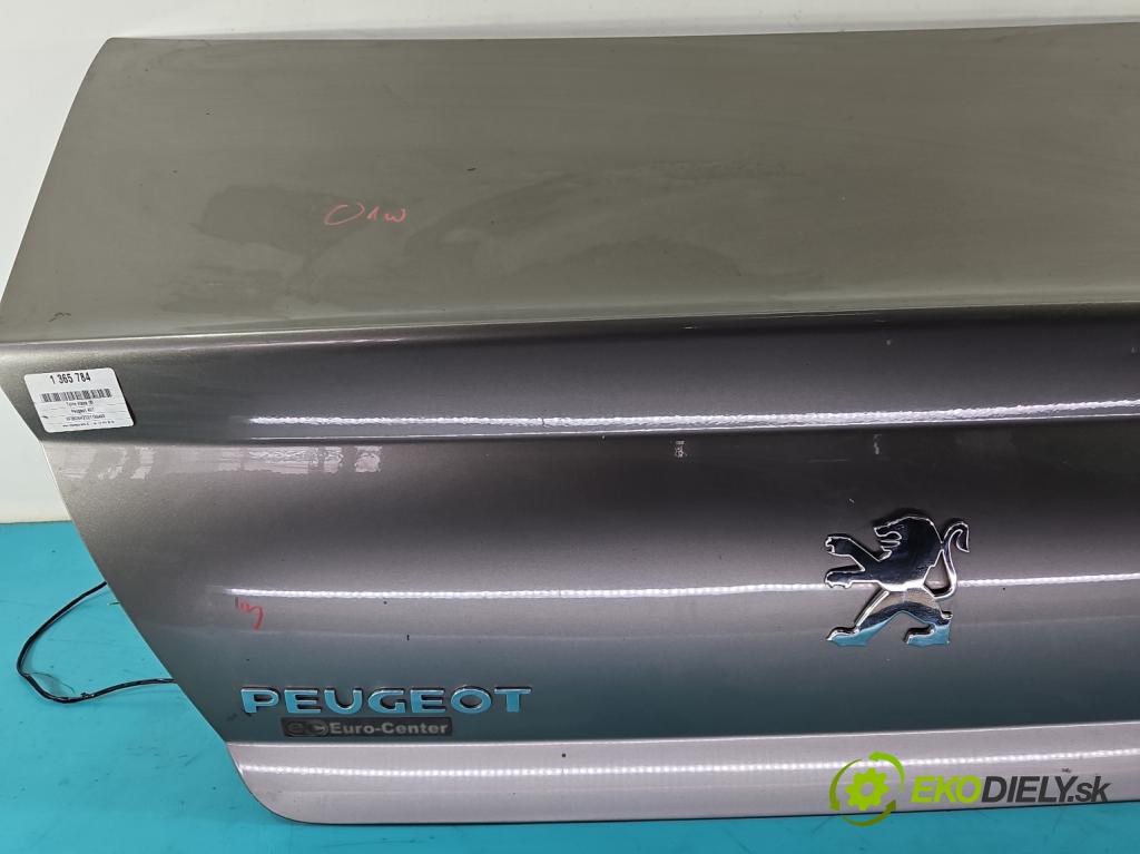 Peugeot 407 1.6 hdi 109 hp manual 80 kW 1560 cm3 4- zadní kufrové dveře  (Zadní kapoty)