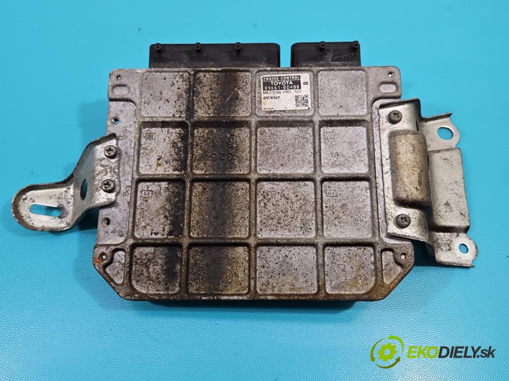 Toyota Yaris II 2005-2011 1.3 vvti 87 hp automatic 64 kW 1298 cm3 5- řídící jednotka motoru 89661-0D400