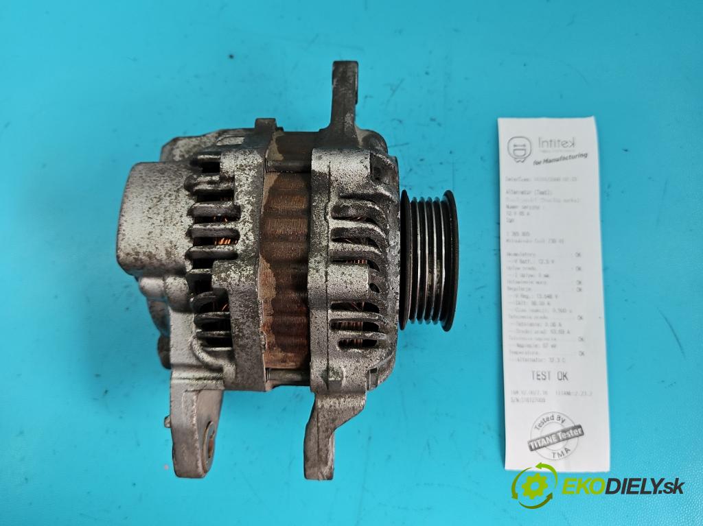 Mitsubishi Colt Z30 VI 2004-2012 1.3 16V 95 HP manual 70 kW 1300 cm3 5- Alternator A5TG0091AE (Alternátory)