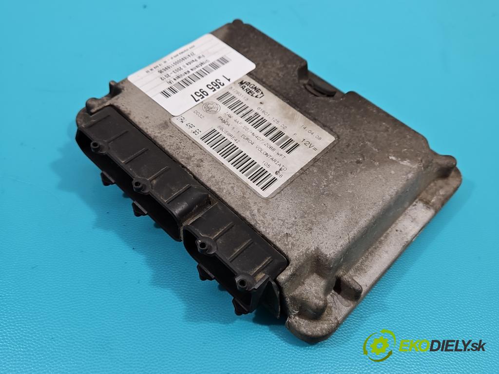 Fiat Panda II 2003-2012 1.1 54 hp manual 40 kW 1108 cm3 5- řídící jednotka motoru 51793113