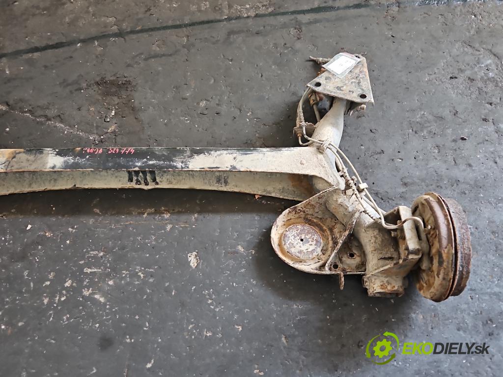 Fiat Panda II 2003-2012 1.1 54 hp manual 40 kW 1108 cm3 5- zadní výztuha  (Výztuhy zadní)