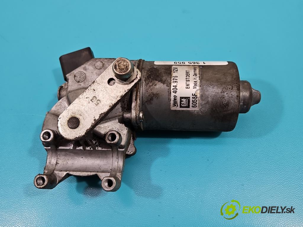 Opel Zafira B 2005-2014 1.9 cdti 150 hp manual 110 kW 1910 cm3 5- motor stěračů přední 404976