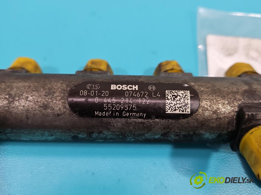 Opel Zafira B 2005-2014 1.9 cdti 150 HP manual 110 kW 1910 cm3 5- lišta vstrekovacia 0445214122 (Vstrekovacie lišty)