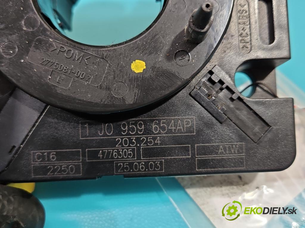 Vw Sharan I 1995-2010 1.9 tdi 131 HP manual 96 kW 1896 cm3 5- Páska: airbag 1J0959654AP (Airbagy)