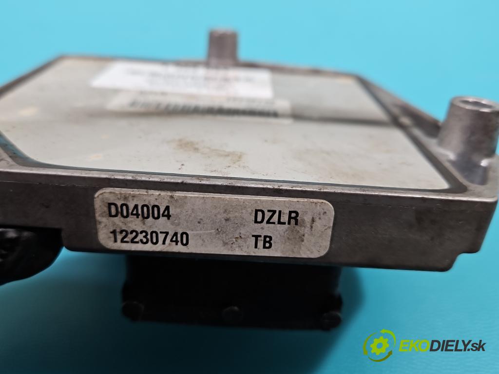 Opel Astra III 2004-2014 1.6 16V 105 hp manual 77 kW 1598 cm3 5- řídící jednotka motoru 12230740