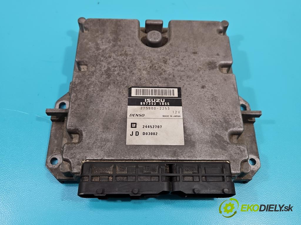 Opel Vectra C 2002-2008 3.0 cdti V6 177 hp manual 130 kW 2959 cm3 5- řídící jednotka motoru 8973521855