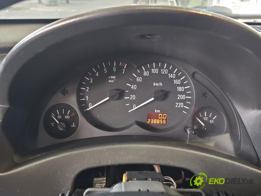 Opel Corsa C 2000-2006 1.2 16V 75 hp manual 55 kW 1199 cm3 5- řídící jednotka motoru 09164475