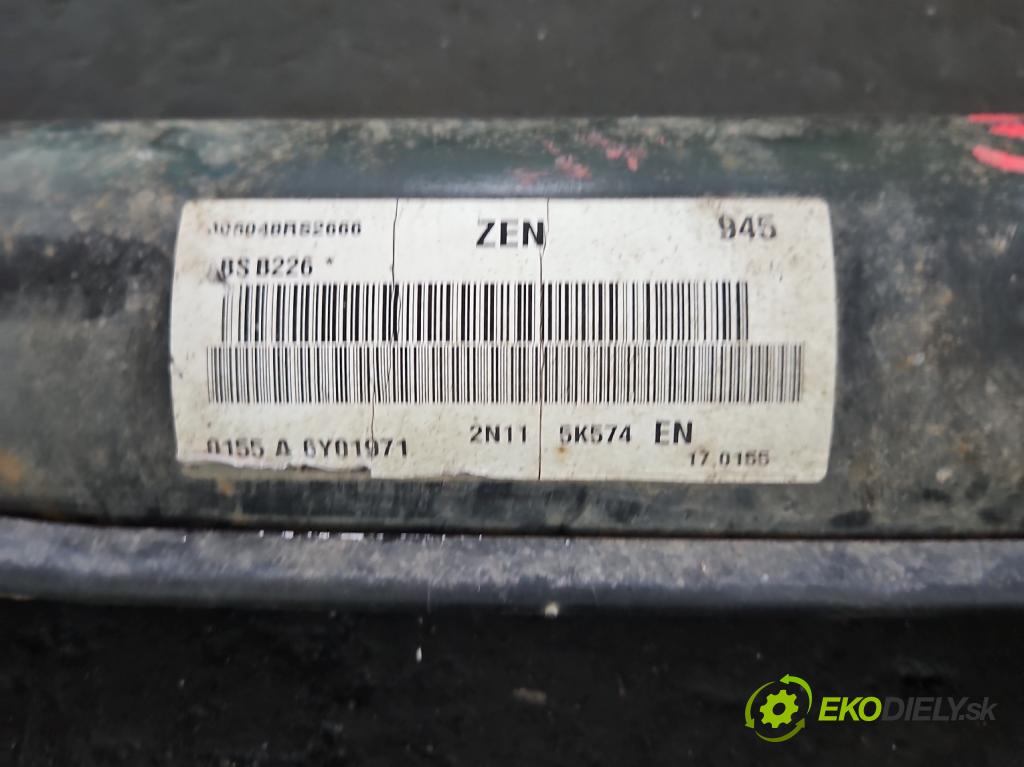 Ford Fusion 1.4 16V 80 hp manual 59 kW 1388 cm3 5- zadní výztuha  (Výztuhy zadní)