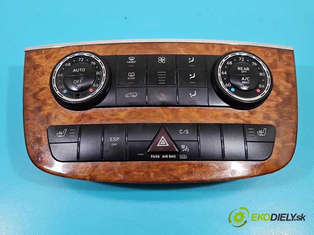 Mercedes R W251 2005-2013 3.5 V6 272 HP automatic 200 kW 3498 cm3 5- panel kúrenia A2518208089