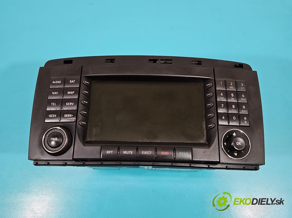 Mercedes R W251 2005-2013 3.5 V6 272 HP automatic 200 kW 3498 cm3 5- Radio originál A2518703589