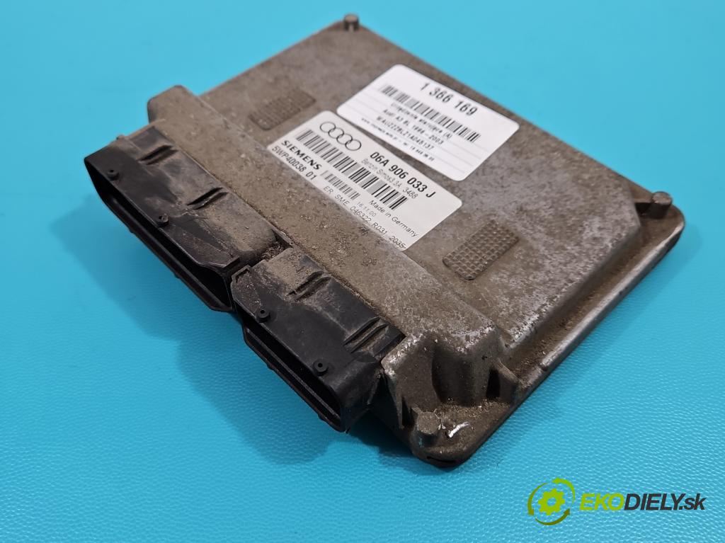 Audi A3 8L 1996-2003 1.6 SR 102 hp manual 75 kW 1595 cm3 3- řídící jednotka motoru 06A906033J