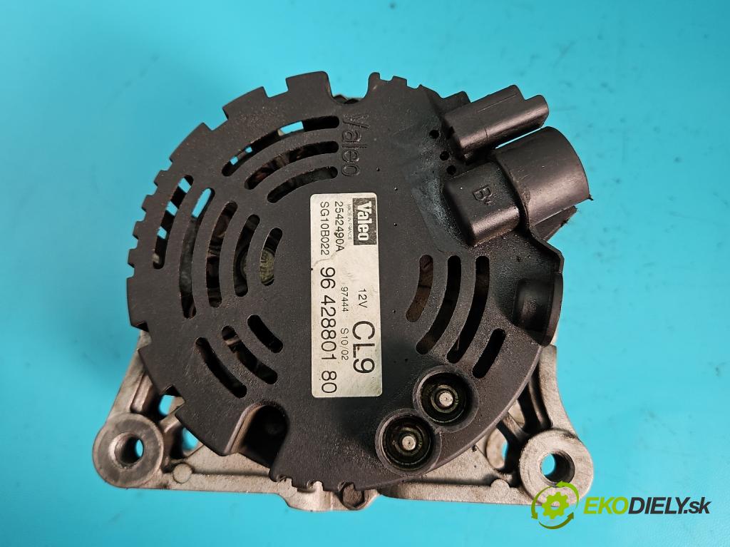Citroen Xsara Picasso 1,8.0 16V 116 HP manual 85 kW 1749 cm3 5- Alternator 9642880180 (Alternátory)