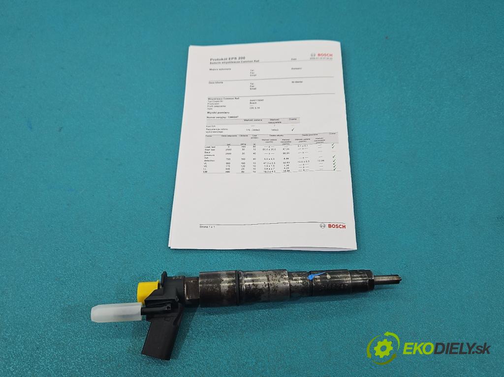 Bmw X5 E70 2006-2013 3.0d 235 HP automatic 173 kW 2993 cm3 5- vstrek 0445115048 (Vstrekovač paliva)