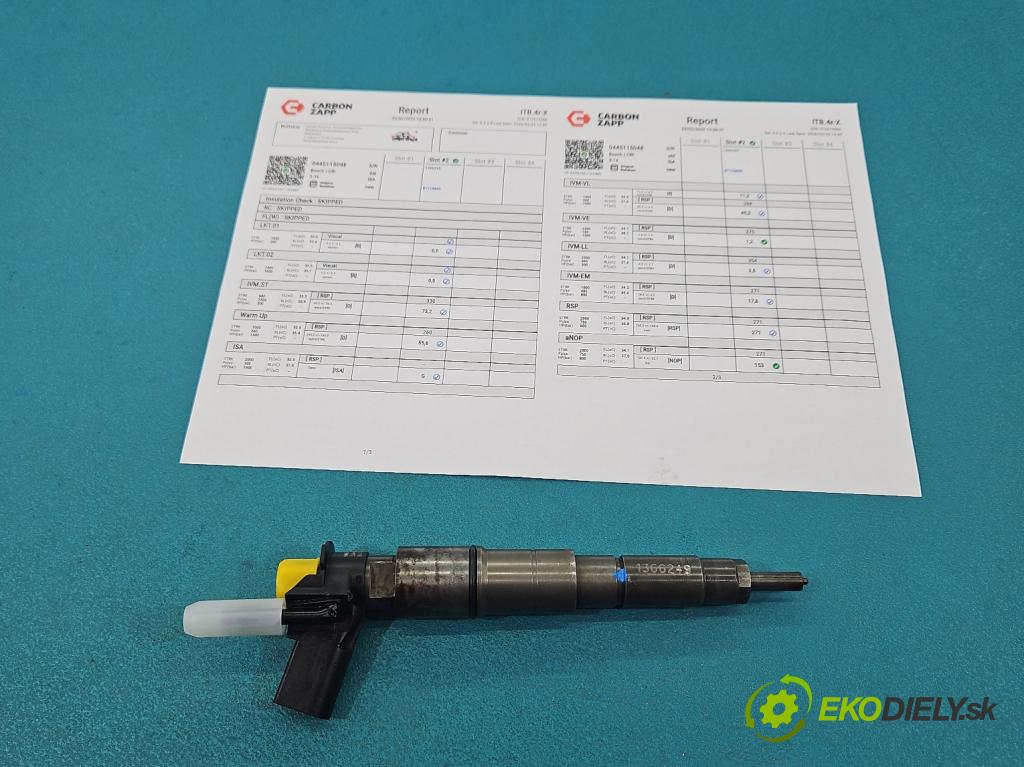 Bmw X5 E70 2006-2013 3.0d 235 hp automatic 173 kW 2993 cm3 5- vstřikovač 0445115048 (Vstřikovač paliva)