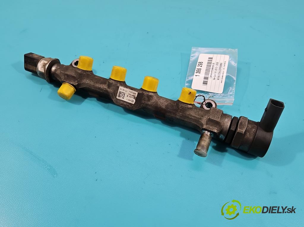 Vw Golf VII 2012-2020 1.6 tdi 105 HP automatic 77 kW 1598 cm3 5- lišta vstrekovacia 04L089B (Vstrekovacie lišty)