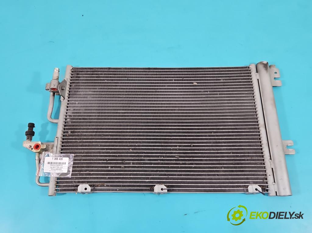 Opel Astra III 2004-2014 1.6 16V 105 HP manual 77 kW 1598 cm3 3- chladič klimatizácie  (Chladiče klimatizácie)