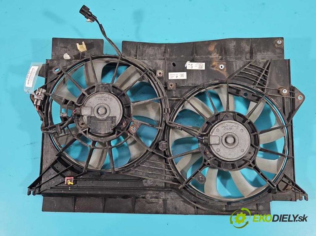 Toyota Avensis III T27 2009-2018 2.0 D4D 126 HP manual 93 kW 1998 cm3 5- Ventilátor chladiča 16363-0R030