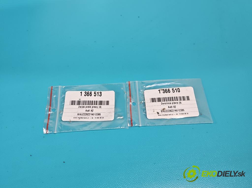 Audi A2 1.4 16V 75 HP manual 55 kW 1390 cm3 5- náboj pravé (Náboje)