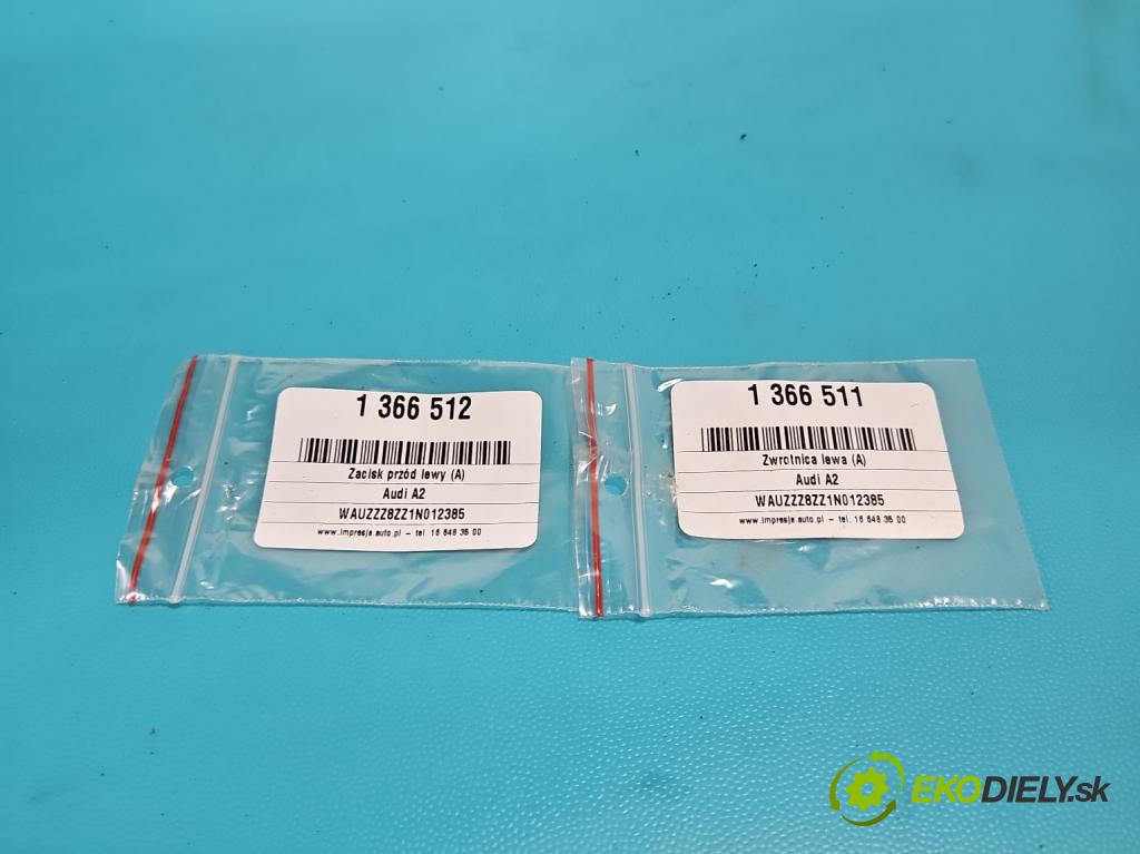 Audi A2 1.4 16V 75 HP manual 55 kW 1390 cm3 5- náboj ľavé (Náboje)