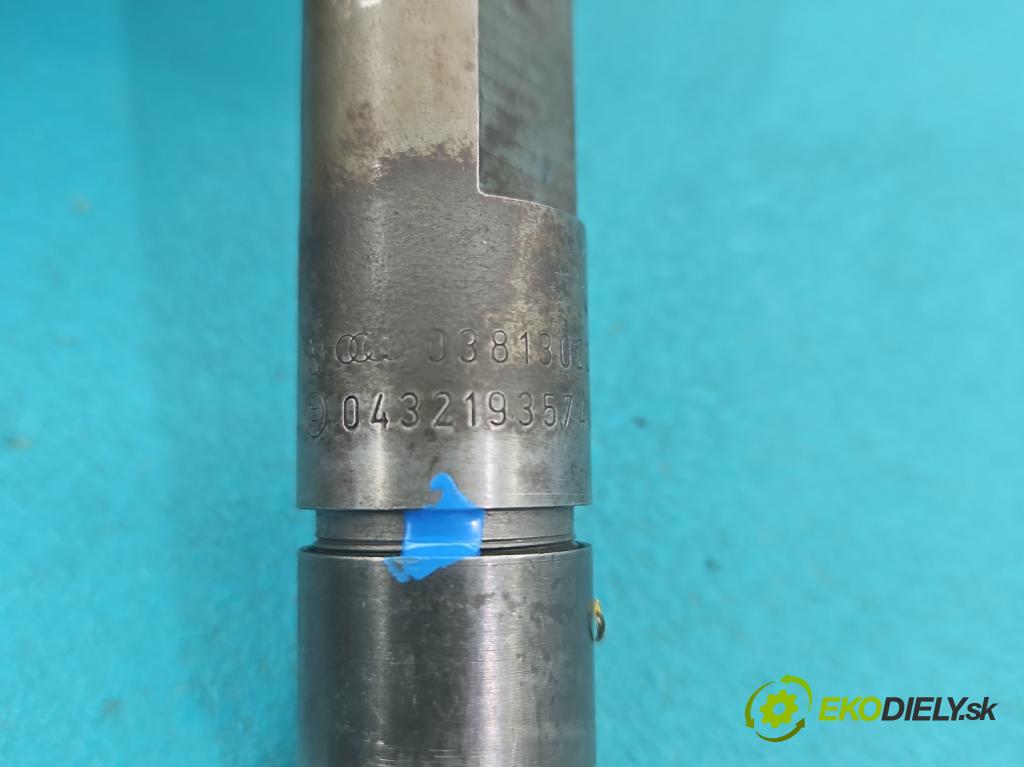 Skoda Fabia I 1999-2007 1.9 sdi 64 HP manual 47 kW 1896 cm3 5- vstrek 038130202C (Vstrekovač paliva)