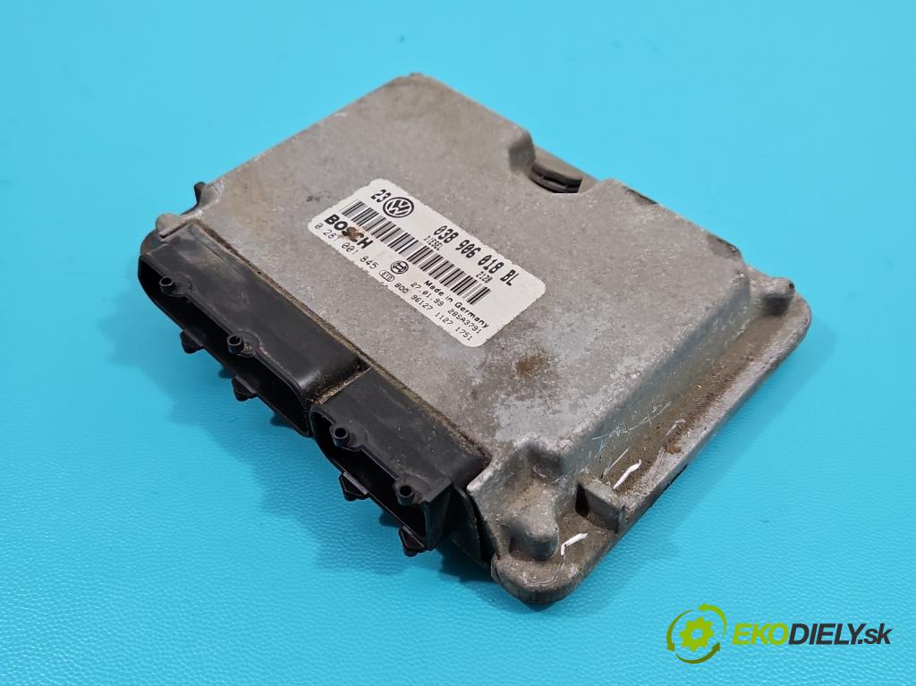 Vw Bora 1.9 tid 90 hp manual 66 kW 1896 cm3 4- řídící jednotka motoru 038906018BL