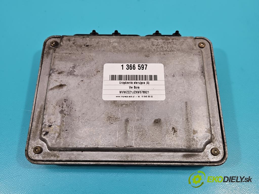 Vw Bora 1.9 tid 90 hp manual 66 kW 1896 cm3 4- řídící jednotka motoru 038906018BL